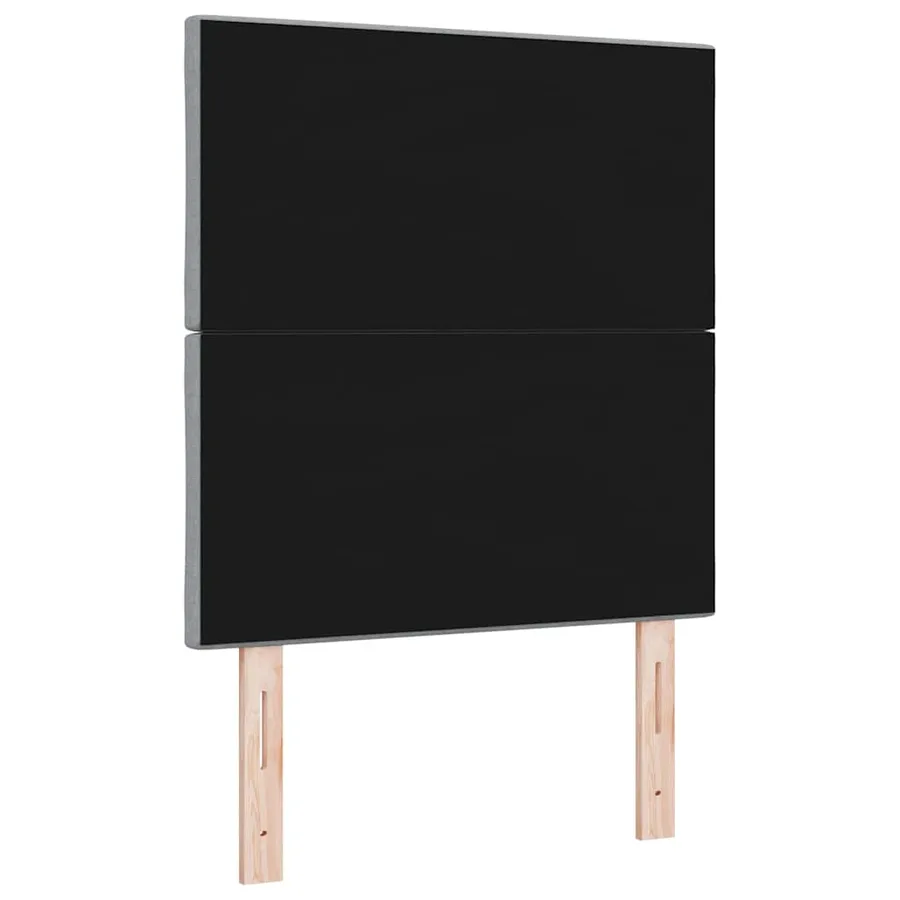 Tête de lit Gris clair 80 cm tissu - 6