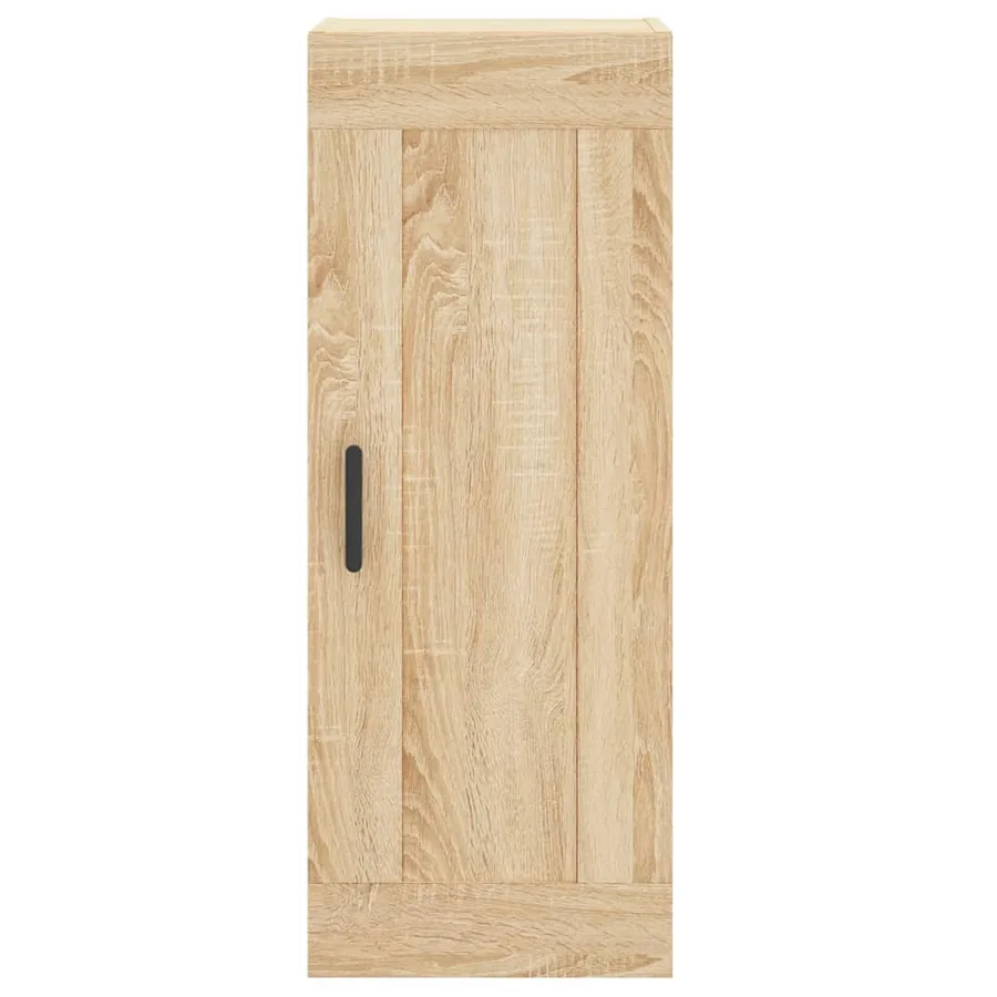 Buffet haut Chêne sonoma 34,5x34x180 cm Bois d'ingénierie - 6
