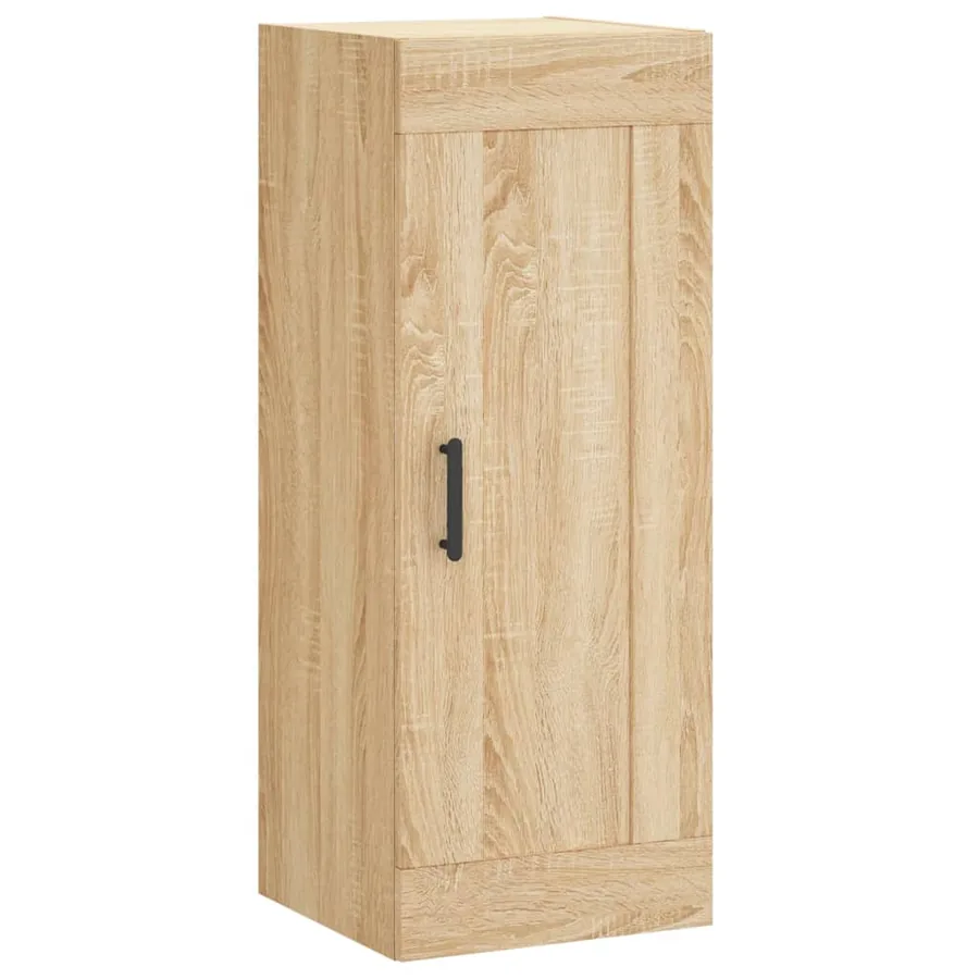 Buffet haut Chêne sonoma 34,5x34x180 cm Bois d'ingénierie - 7