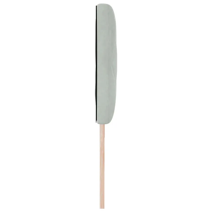 Tête de lit LED Gris clair 180 cm Velours - 6