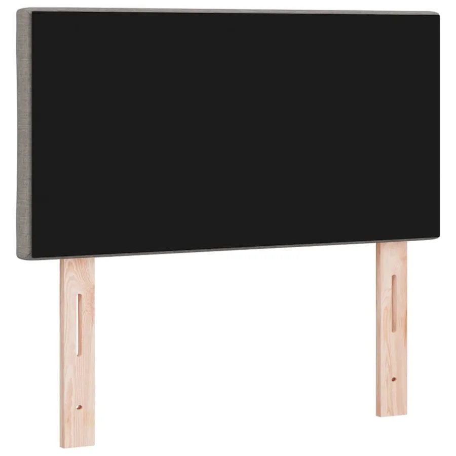 Tête de lit Taupe 80 cm tissu - 5