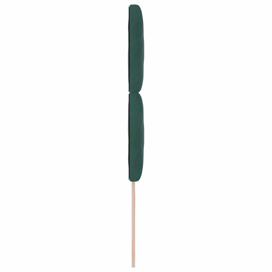 Tête de lit LED Vert foncé 90 cm Velours - 6