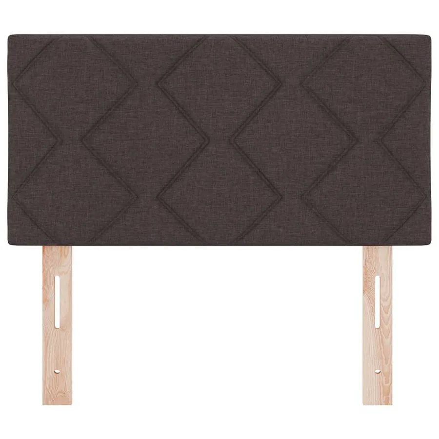Tête de lit LED Marron 80 cm tissu - 5