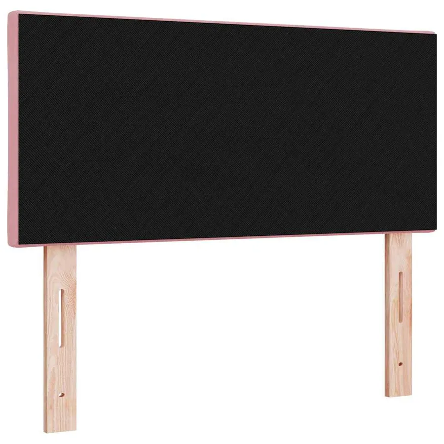Tête de lit LED Rose 100 cm Velours - 7