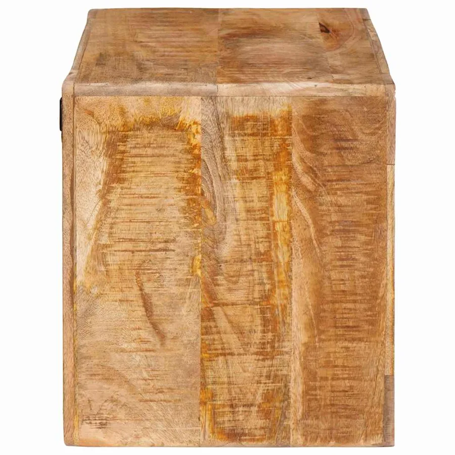 Étagère à vin Marron 44 x 30 x 35 cm Bois de mangue massif - 5