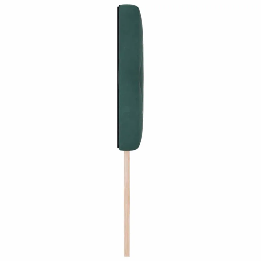 Tête de lit Vert foncé 80 cm Velours - 5