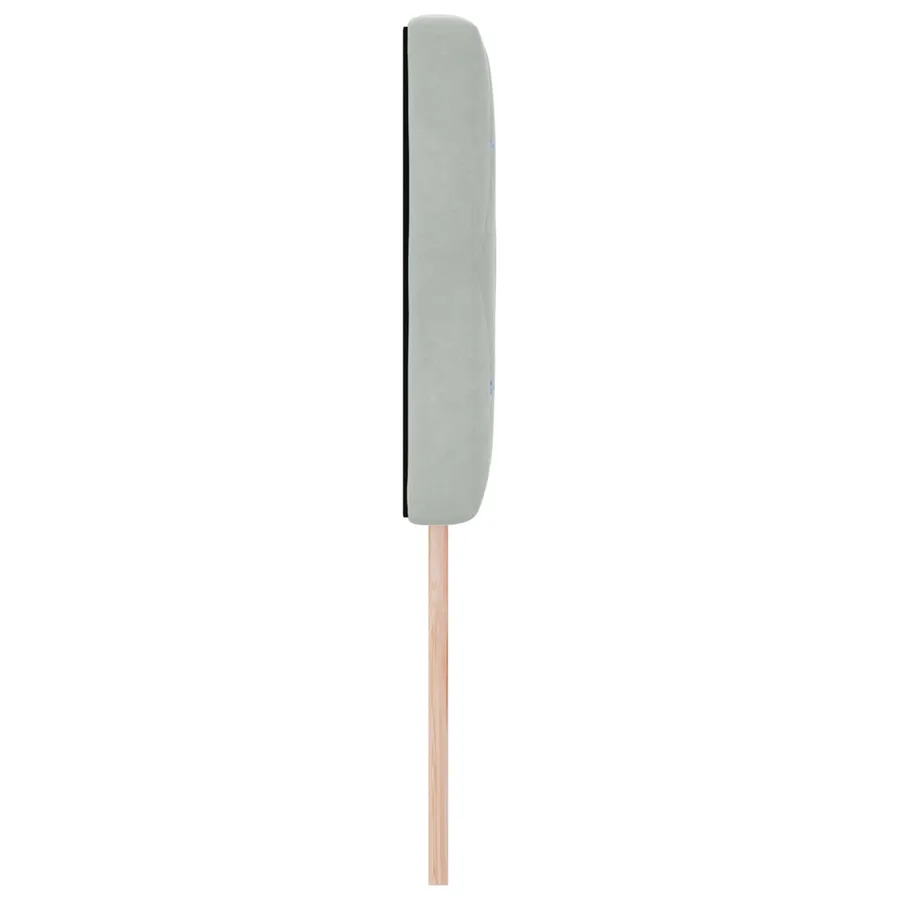 Tête de lit Gris clair 160 cm Velours - 3