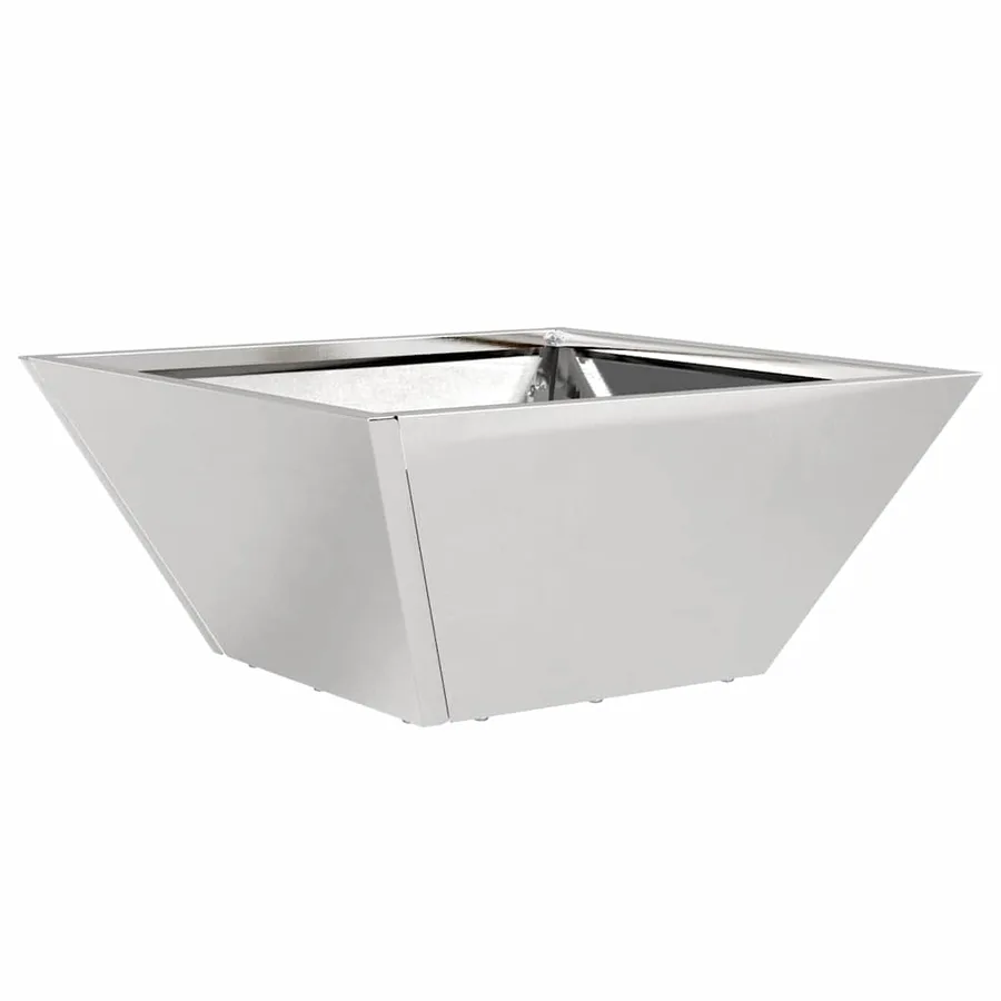 Cache-pot de jardin 5 pc Argent 35 x 35 x 15 cm - 5