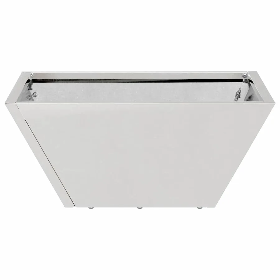 Cache-pot de jardin 5 pc Argent 35 x 35 x 15 cm - 6