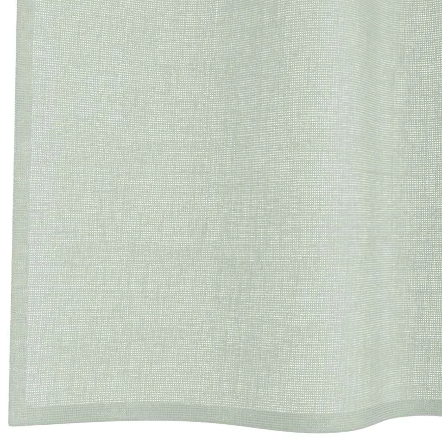 Voilages à œillets 2 pcs gris clair 140 x 140 cm - 6