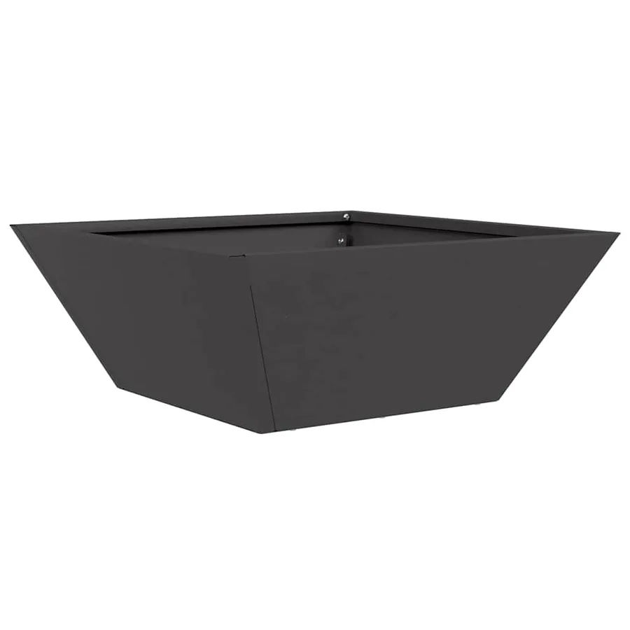 Cache-pot de jardin 5 pc Noir 40 x 40 x 15 cm - 5