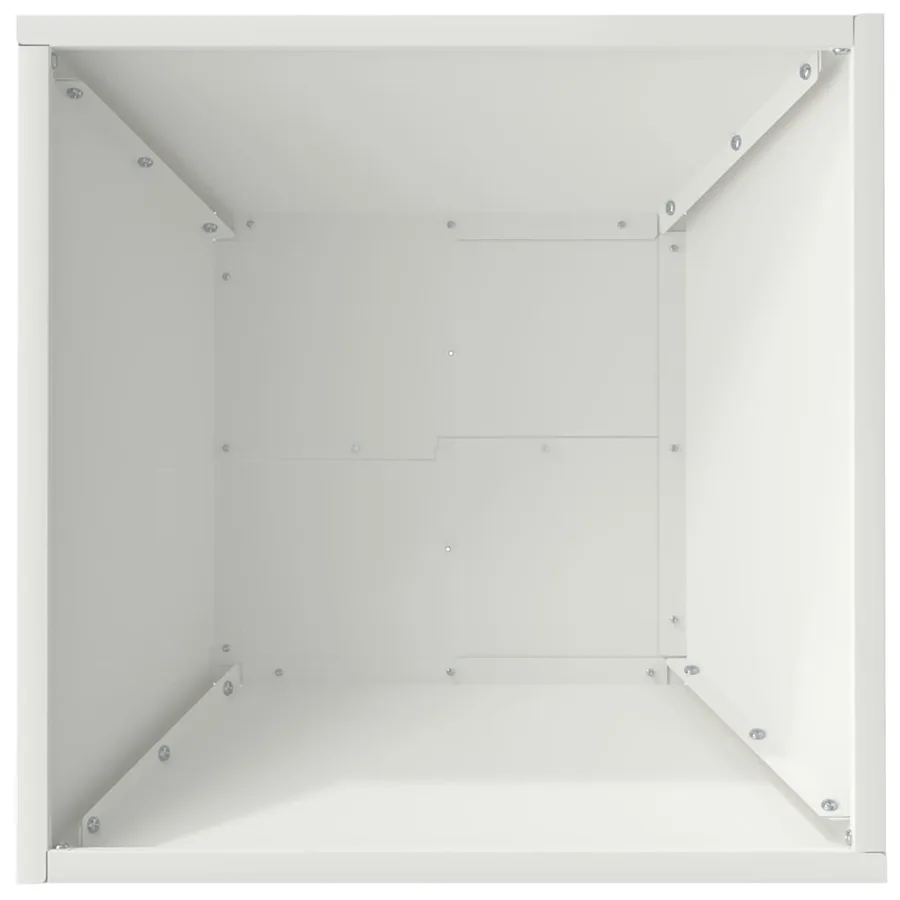 Cache-pot de jardin 5 pc Blanc 40 x 40 x 15 cm - 9