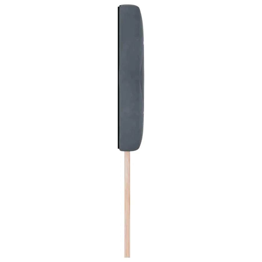 Tête de lit Gris foncé 80 cm Velours - 5
