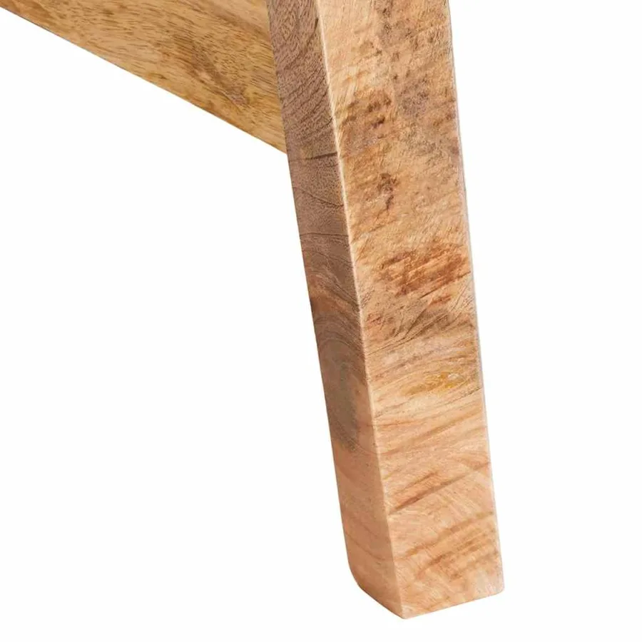 Table de Toilette Marron 90 x 76 x 45 cm Bois de mangue massif - 9