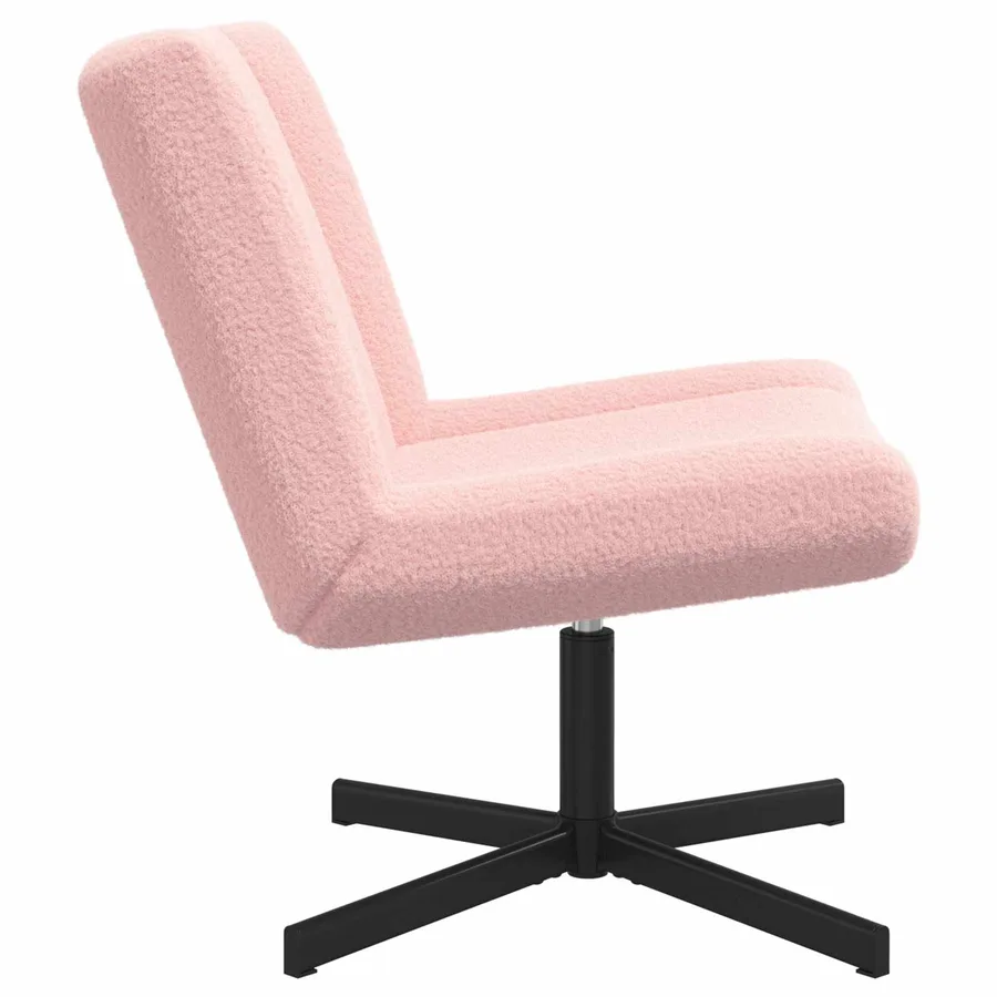 Chaise pivotante Rose 63 x 75 x 76 cm Peau de mouton - 3