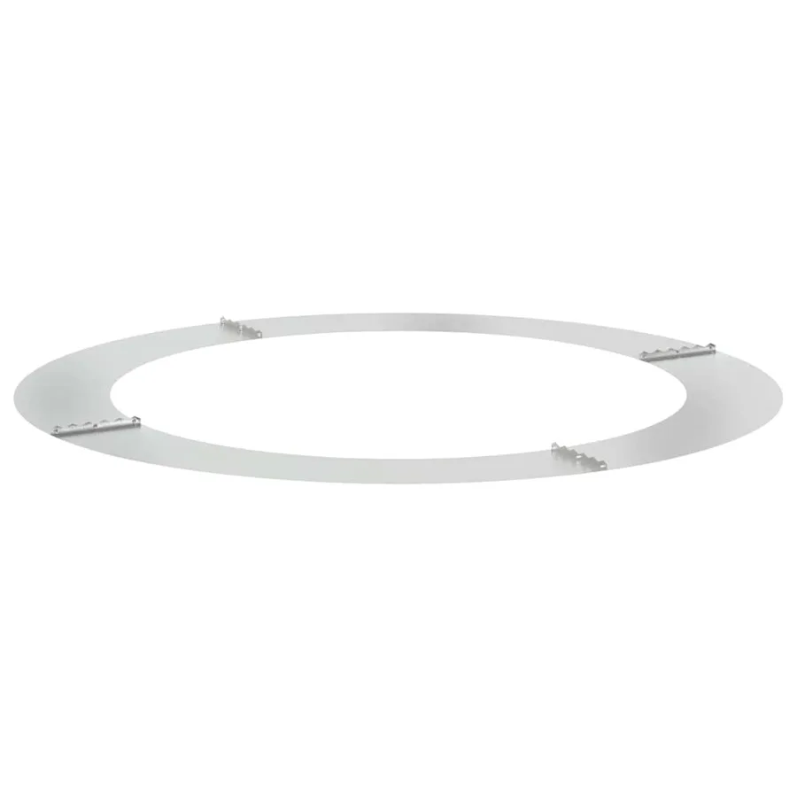 adapté pour anneaux d'arbre plats 5 pc Argent Ø90/120 cm - 4