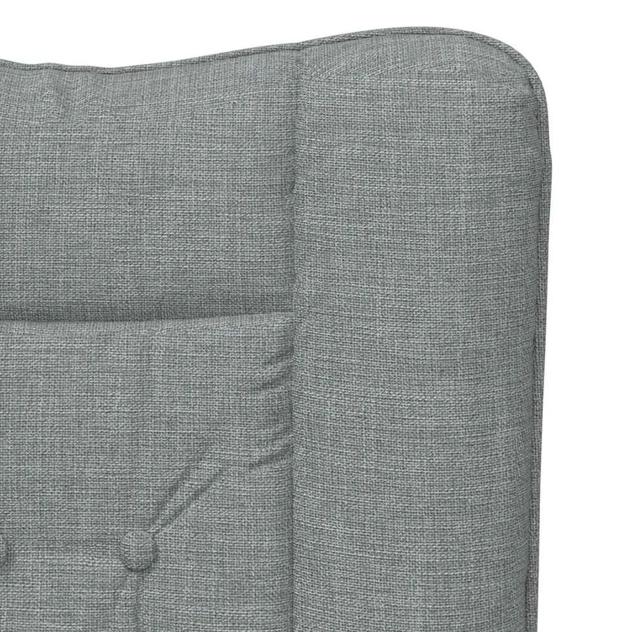 fauteuil Gris clair 63 x 67 x 94 cm Tissu et contreplaqué - 7