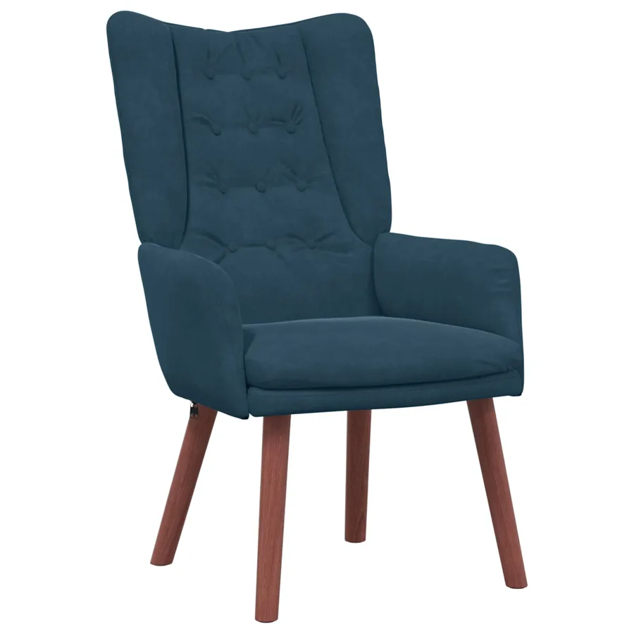 fauteuil Bleu 63 x 67 x 94 cm Velours - 2
