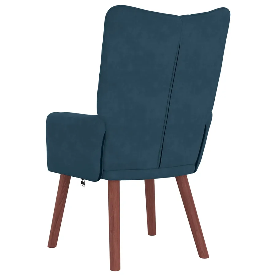 fauteuil Bleu 63 x 67 x 94 cm Velours - 6