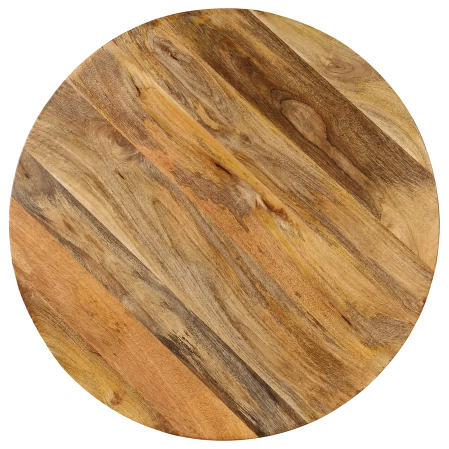 Table de bar Bois de manguier massif 75x(76-110) cm - 6