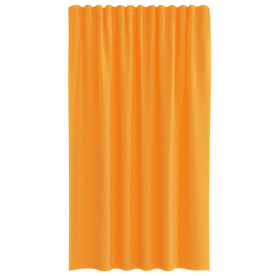 Rideaux en voile à œillets 2 pcs orange - 4