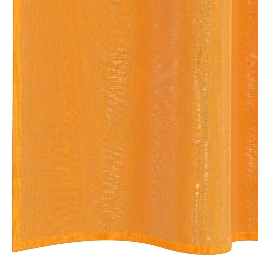 Rideaux en voile à œillets 2 pcs orange - 6