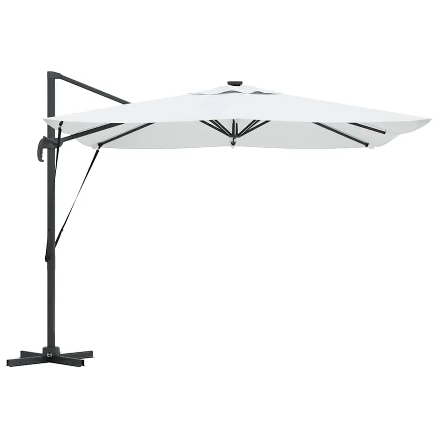 Parasol Sable 286 x 284 x 270 cm Aluminium et polyester - 7