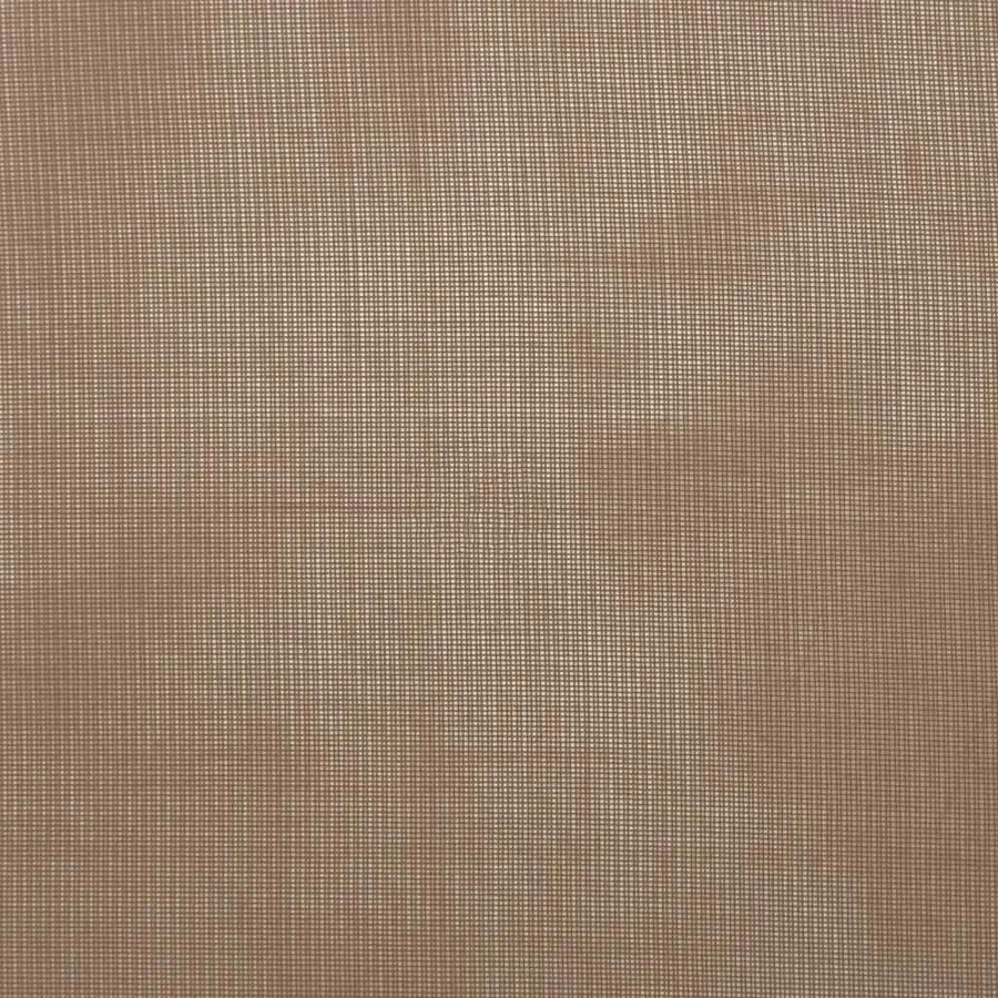 Rideaux en voile à œillets 2 pcs marron clair - 8