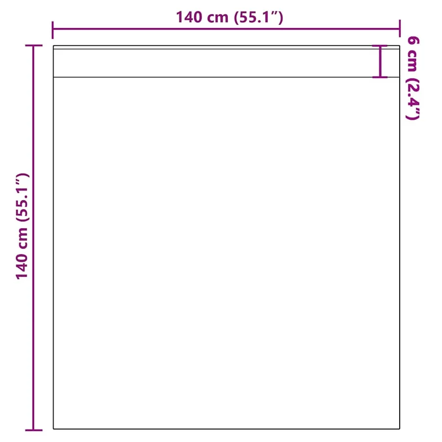 Rideaux en voile à œillets 2 pcs marron clair - 9