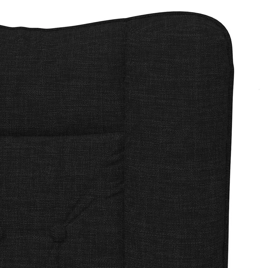 fauteuil Noir 63 x 67 x 94 cm Tissu et contreplaqué - 7