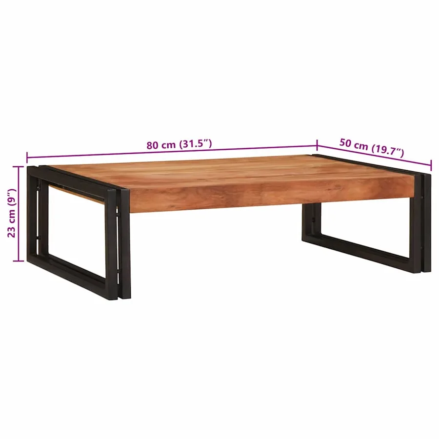 Étagère de salle de bain Marron 80 x 50 x 23 cm - 12