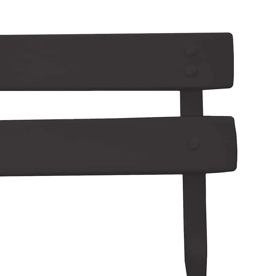 Chaise de jardin pliante 2 pcs Anthracite 42 x 46 x 82cm Métal - 9