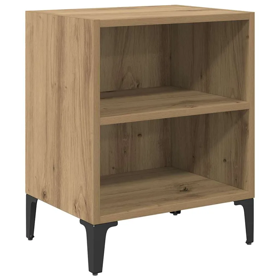 Cabinet de chevet Chêne artisanal 40 x 30 x 50 cm - 2