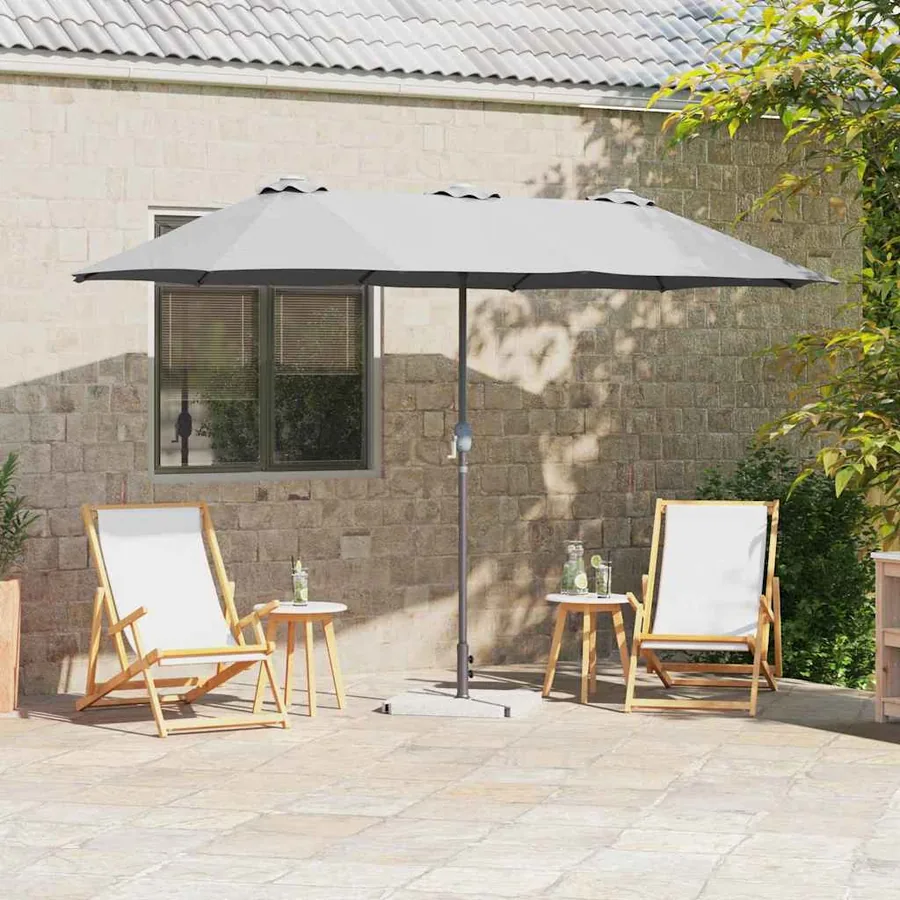 Parasol de jardin Sable 370 x 197 x 239 cm