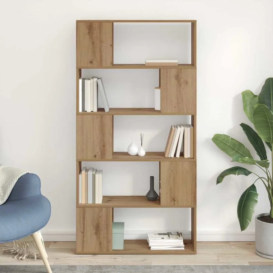 Ensemble meuble TV 80 x 24 x 156 cm Marron Bois d'ingénierie