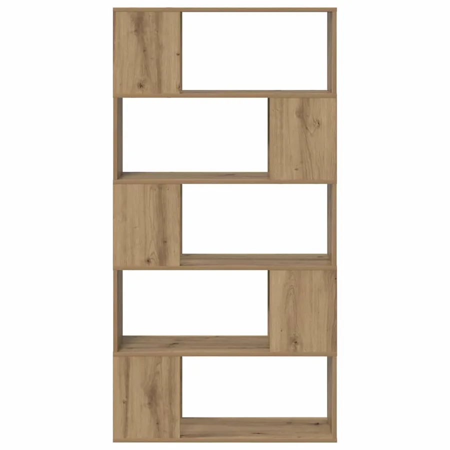 Ensemble meuble TV 80 x 24 x 156 cm Marron Bois d'ingénierie - 5