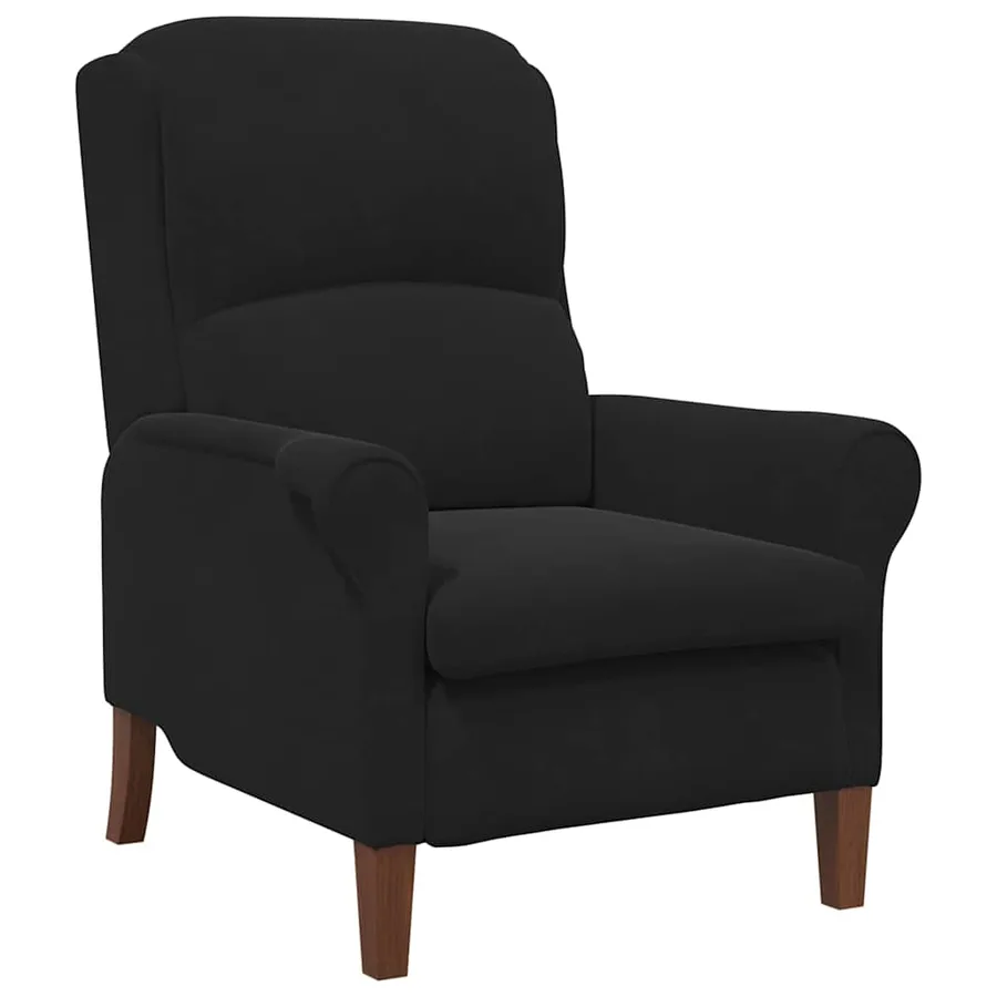 fauteuil Noir Velours - 2