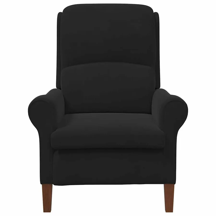 fauteuil Noir Velours - 4