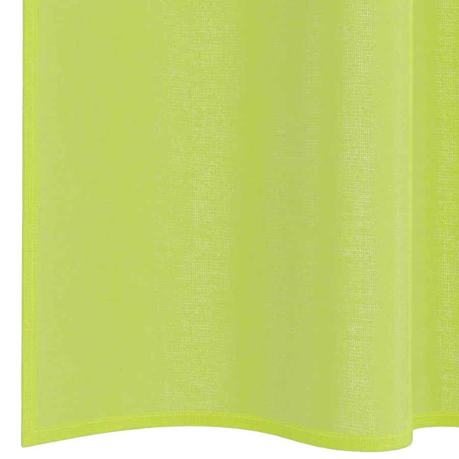 Rideaux en voile à œillets 2 pcs vert pomme - 6