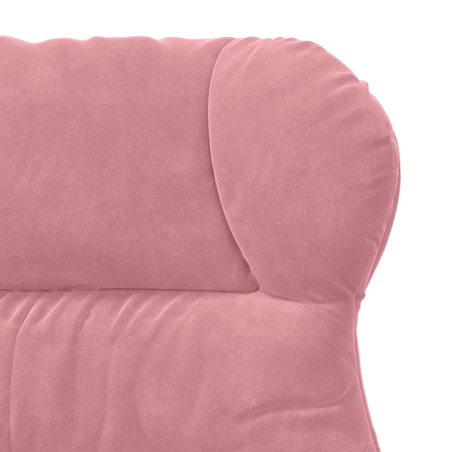 fauteuil Rose 69 x 74 x 93 cm Velours - 7