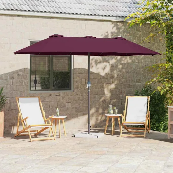 Parasol de jardin Bordeaux 370 x 197 x 239 cm