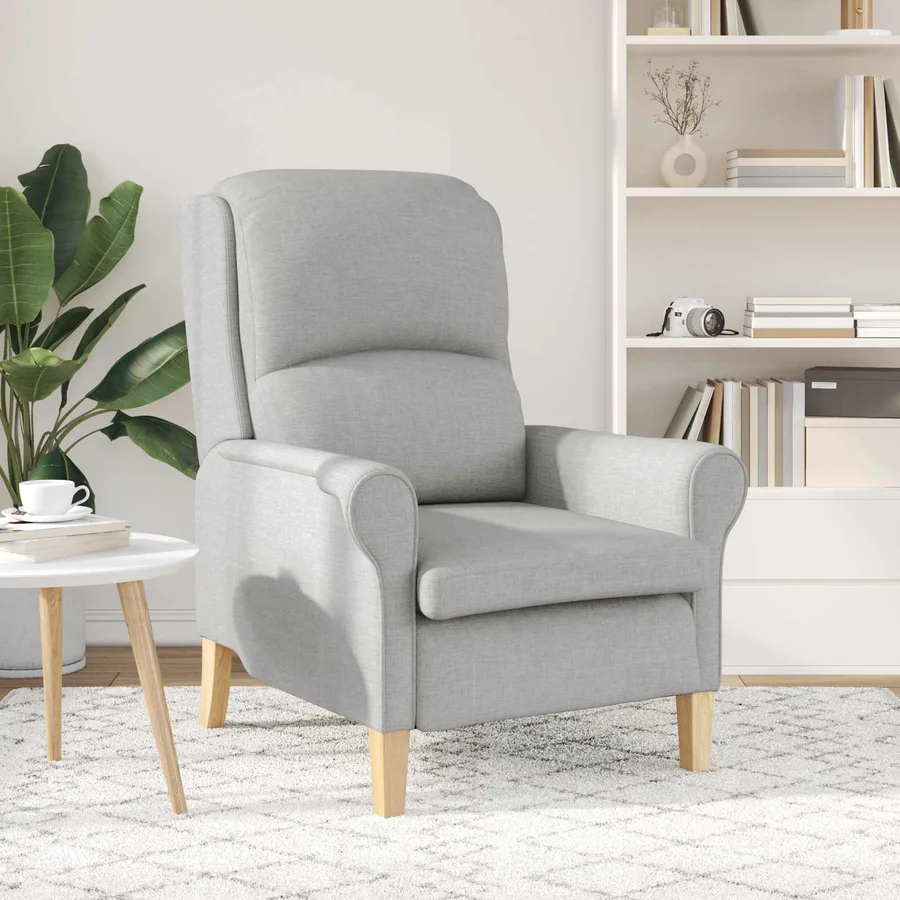 fauteuil Gris nuage tissu - 3