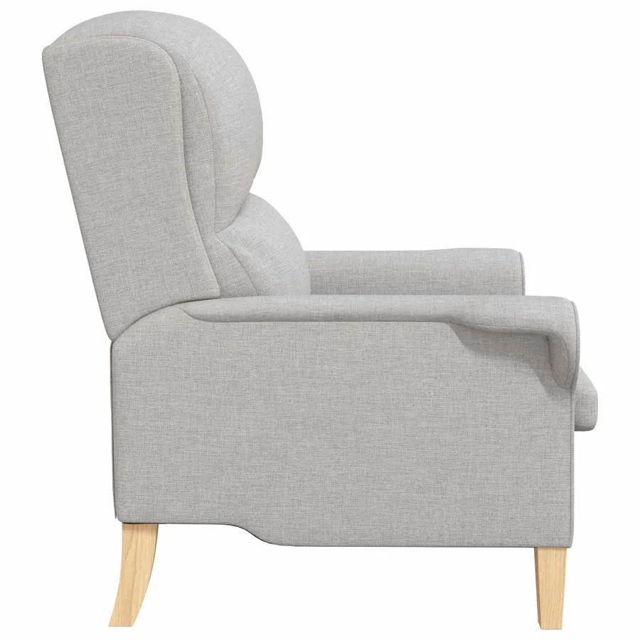 fauteuil Gris nuage tissu - 5