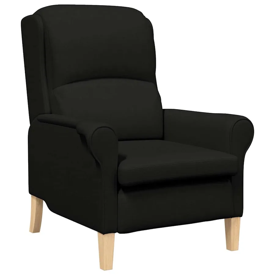 fauteuil Noir tissu - 2