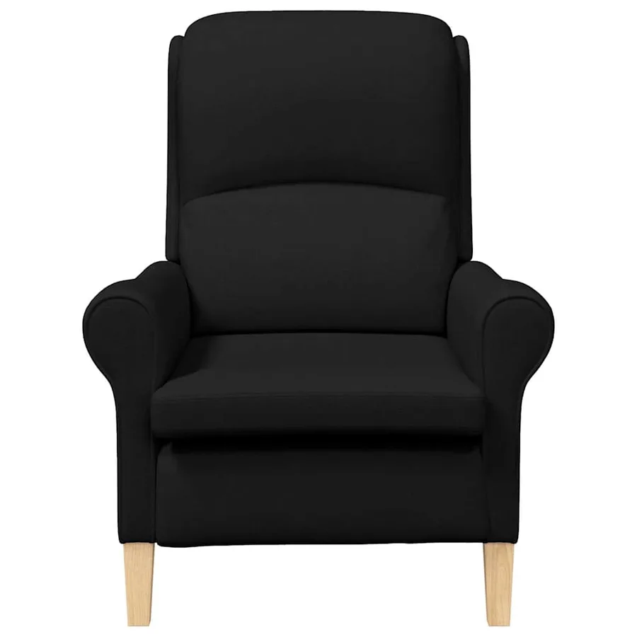 fauteuil Noir tissu - 4