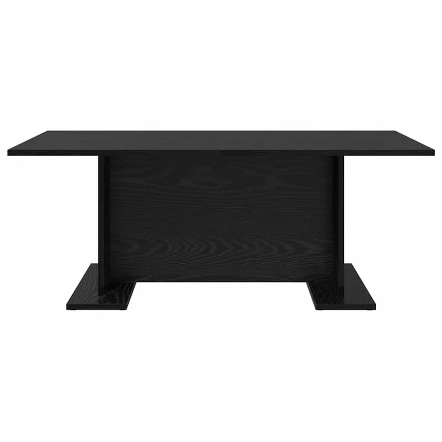 Table basse Chêne noir 103,5 x 60 x 40 cm Bois d'ingénierie - 5