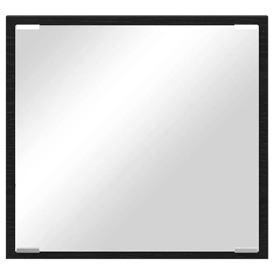 Miroir de salle de bain LED Chêne noir 40 x 37 x 8.5 cm - 5