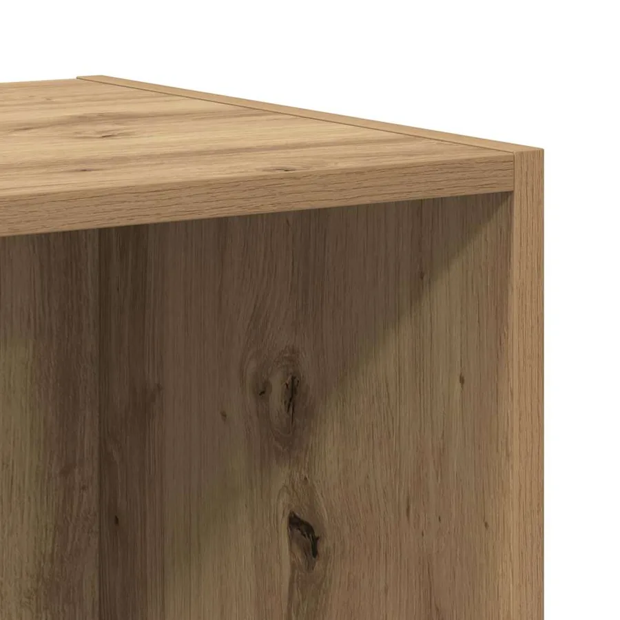 Ensemble meuble TV 4 pcs Chêne artisanal Bois d'ingénierie - 7