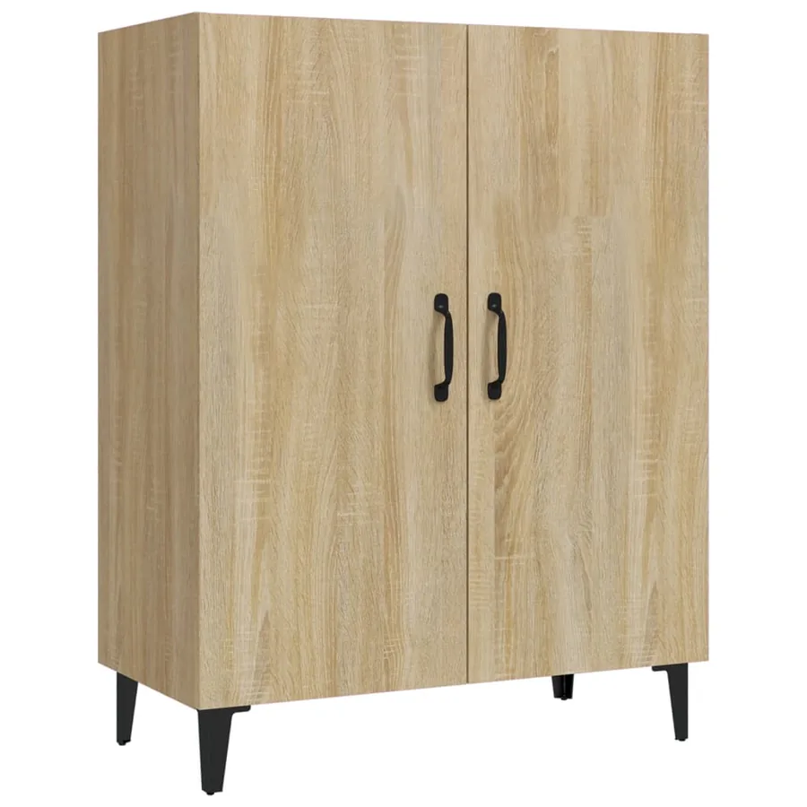 Buffet Chêne sonoma 70x34x90 cm Bois d'ingénierie - 2