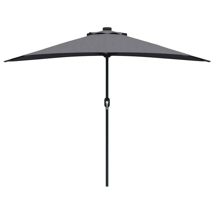 Parasol de jardin Anthracite 294 x 150 x 224 cm - 5
